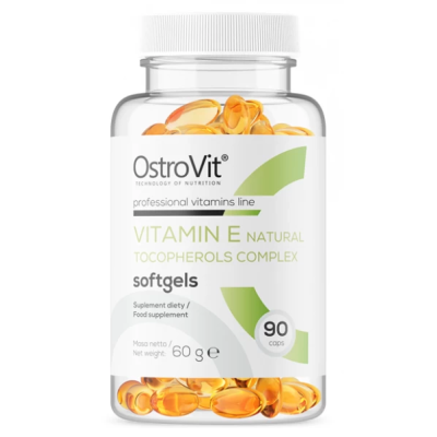 Vitamin E Natural Tocopherols Complex 90 капс