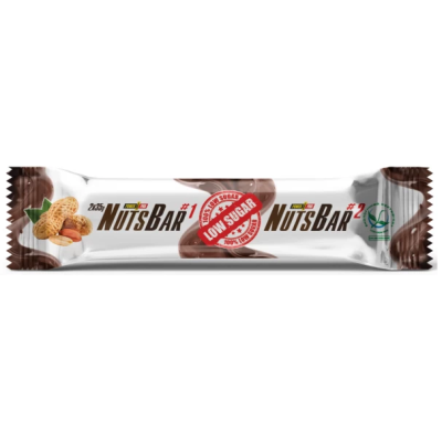 Батончик Protein Nuts Bar з арахісом та карамелью (без цукру) - 70 г