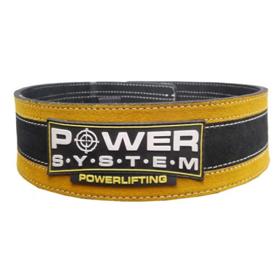Пояс для важкої атлетики PS-3840 Black/Yellow