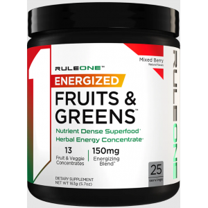 Energized Fruits & Greens - 163 г