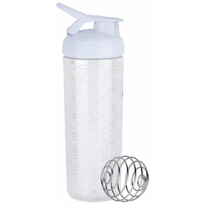 Шейкер SportMixer Sing Sleek - 820 мл - white clamshell