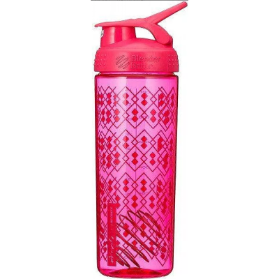 Шейкер SportMixer Sing Sleek - 820 мл - pink geo lace