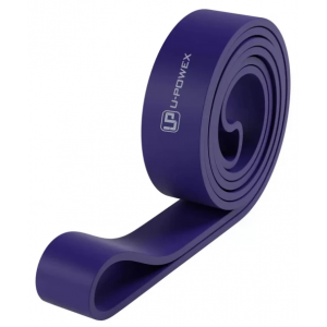 Еспандер-петля (гумка для фітнесу і кроссфіту) UP_1050 Pull up band (16-39 кг) - пурпурний Фото №1