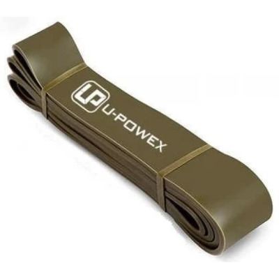 Еспандер-петля (гумка для фітнесу і кроссфіту) UP_1061 Power band Level 5 (23-57 кг) - оливковий