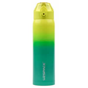 Термочашка UZspace 4201 500 мл - жовта із зеленим (gradient)