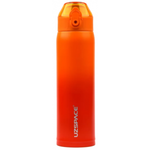 Термочашка UZspace 4201 500 мл - помаранчева із червоним (gradient)