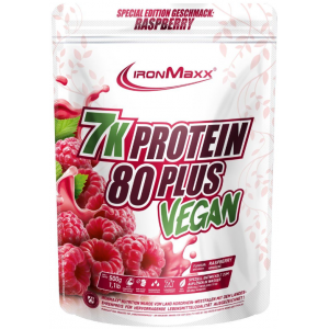 Vegan Protein 7k - 80 Plus-  500 г (пакет) - Малина