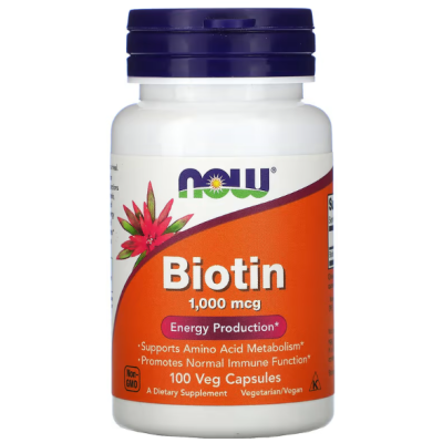 BIOTIN 1000 мкг 100 веган капс