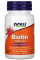 NOW Foods BIOTIN 1000 мкг 100 веган капс