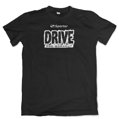 Футболка Sporter Drive - черная