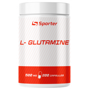 L - glutamine - 200 капсул Фото №1