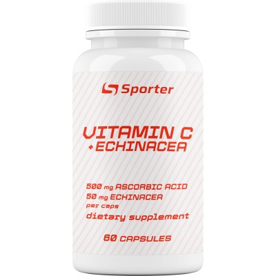 Vitamin C + Echinacea - 60 капс