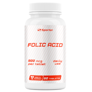Folic Acid 800 мкг – 90 таб Фото №1