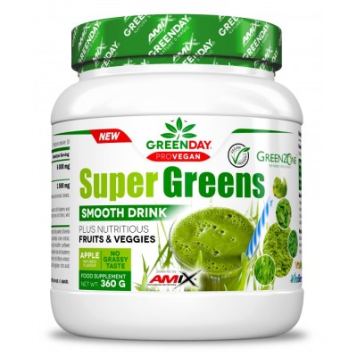 GreenDay Super Greens Smooth Drink - 360 г