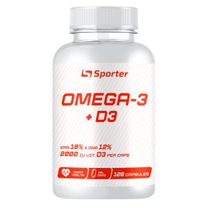Omega 3 + D3  - 120 капс Фото №1