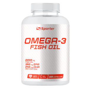 Omega-3 Fish Oil - 180 софт гель Фото №1