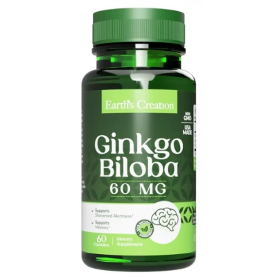 Ginkgo Biloba 60 mg - 60 софт гель