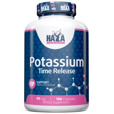 Sustained Release Potassium 99 мг - 100 веган капс