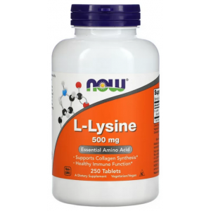 L-Lysine, 500 mg (250 таблеток)