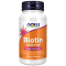 NOW Foods BIOTIN 5MG (5000 мкг) 60 веган капс