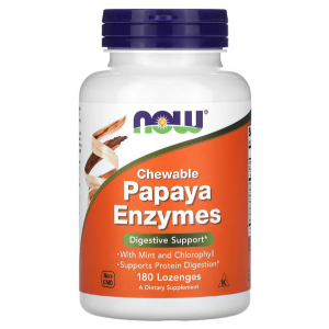 Chewable Papaya Enzyme - 180 пастилок Фото №1