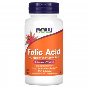 Folic Acid & B12 800 мкг - 250 таб