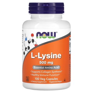 L-Lysine, 500 mg - 100 капс