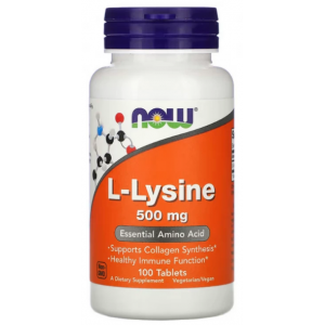 L-Lysine, 500 mg (100 таблеток)