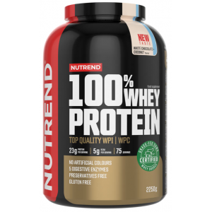 100% Whey Protein - 2250 г - білий шоколад + кокос