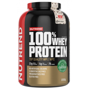 100% Whey Protein - 2250 г - печиво та крем