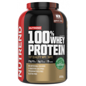 100% Whey Protein - 2250 г - шоколад + какао