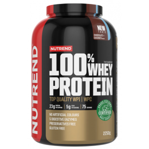 100% Whey Protein - 2250 г - шоколад + кокос