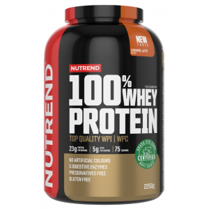100% Whey Protein - 2250 г - карамель латте