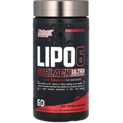 Lipo-6 Black UC Extreme WLS - 60 жидк. капс