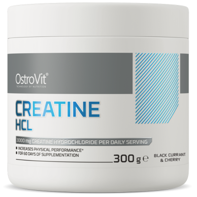 Creatine HCl - 300 г - чорна смородина і вишня