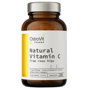 Pharma Natural Vitamin C from rose hips - 30 капс