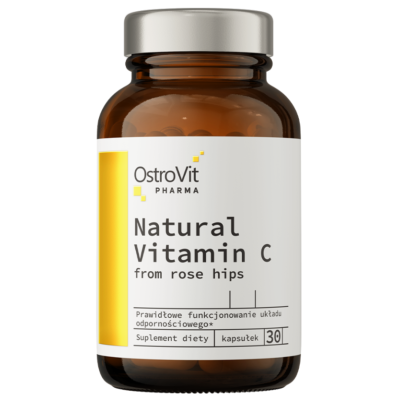 Pharma Natural Vitamin C from rose hips - 30 капс