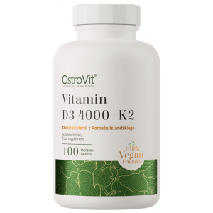 Vitamin D3 4000 + K2 - 100 таб