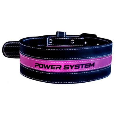 Пояс для важкої атлетики PS-3870 Girl Power - Black/Pink - S