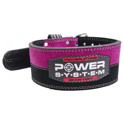 Пояс для важкої атлетики PS-3850 Strong Femme - Black/Pink