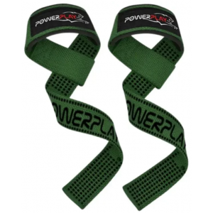 Лямки для тяги PP 7064 Lifting Gym Straps - зелені