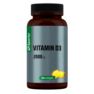 Vitamin D3 2000 MО - 120 гелевих капсул