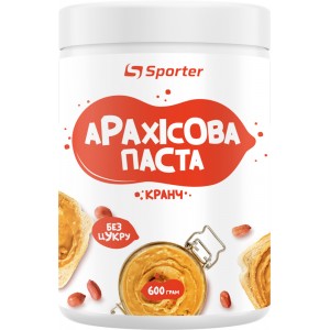 Арахісова паста Sporter - 600 г - кранч