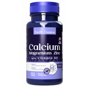 Calcium, Magnesium, Zinc - 100 таб Фото №1