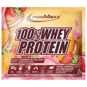 Пробник 100% Whey Protein - 30 г - полуничне печиво