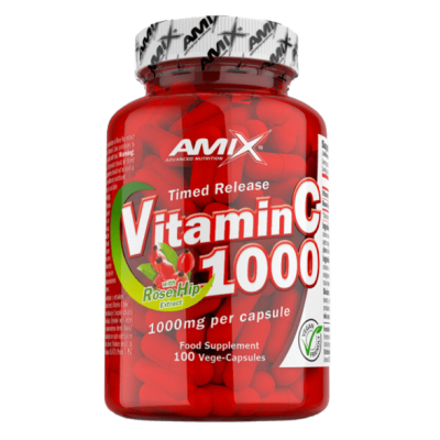 C-Vitamin + Rose Hips 1000mg - 100 капс