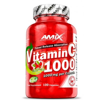 C-Vitamin + Rose Hips 1000mg - 100 капс