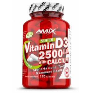 Super Vitamin D3 2500 I.U. with Calcium 250 мг - 120 капс