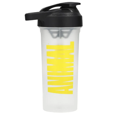 Шейкер Animal - Clear -Black-Yellow - 600мл