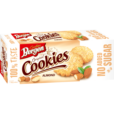 Миндальное печенье Bergen (без сахара) - 130 г
